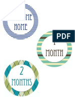 Month To Month - Boy PDF