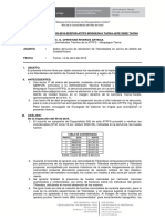 Nat Resources admnistration procedure results Peru