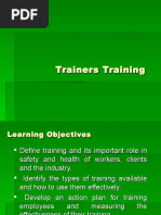 Trainers Training