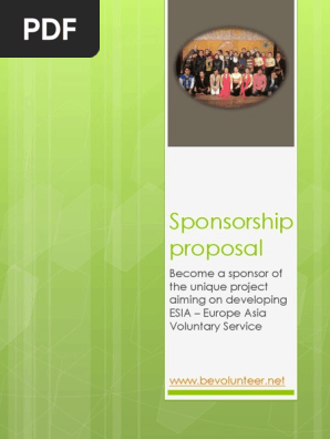Sponsorship Proposal