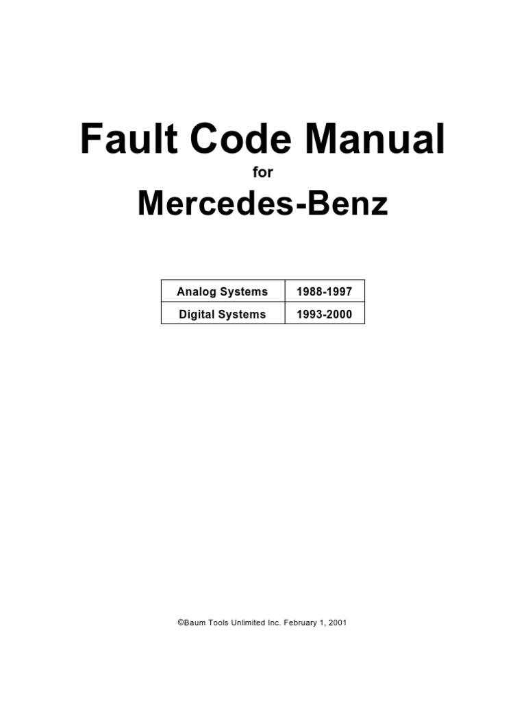 mercedes benz fault code manual throttle anti lock braking system mercedes benz fault code manual