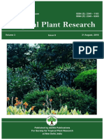 Volume 3, Issue 2 of Tropical Plant Research