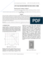 Multilayered Low Pass Microstrip Filter Using CSRR