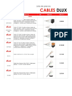 Cables Marca Dlux +