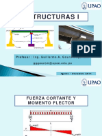 07B Fuerza Cortante y Momentos Flector - Estructuras I - UPAO