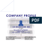 LCK Holdings Profile