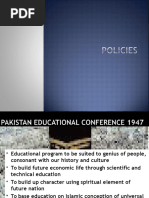 Download Educational Policies of Pakistanppt by Dr Syed Manzoor H Shah SN322899924 doc pdf