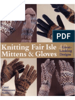 Knitting Fair Isle Gloves
