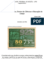 Recursos didáticos, educação do campo e ensino de ciências