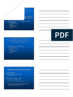 National Income Accounting and BP Notes