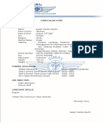 Surat Keterangan Dimas