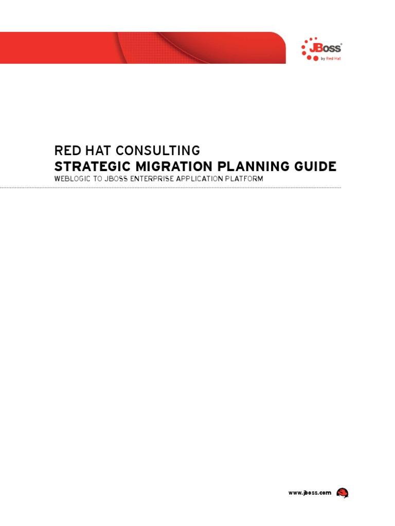 JBoss WeblogicMigrationGuide | PDF | Application Server | Cloud Computing