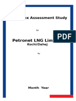 HSE Index Assessment Study for Petronet LNG Kochi/Dahej