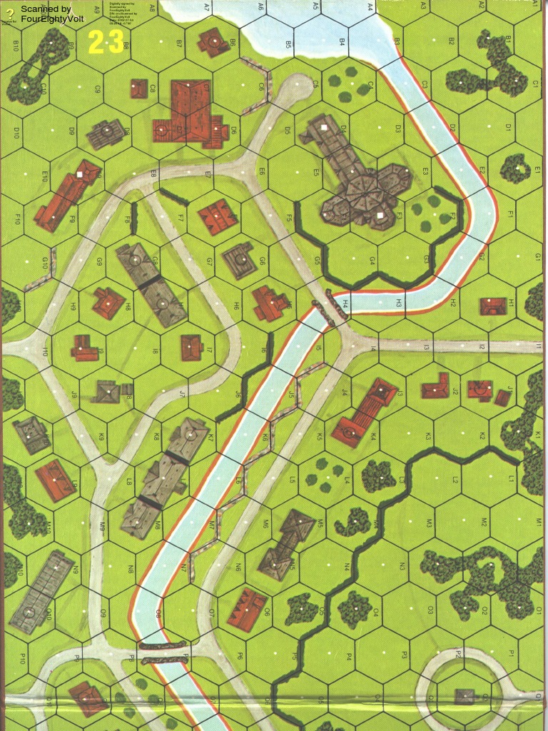 ASL (AH) - Map Board 23 | PDF