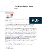 Download eBook Belajar Bisnis Developer Properti by Anton Wartono SN32291503 doc pdf