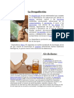 La Drogadicción y Alcoholismo