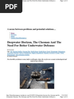 Download Deepwater Horizon The Cheonan And The Need For Better Underwater Defenses by Mitch Chester SN32291828 doc pdf