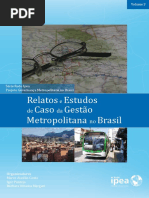 Volume 3 Relatos e Estudos de Caso Da Gestão Metropolitana No Brasil (IPEA)