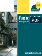 Folleto Institucional Fundacion CNSE