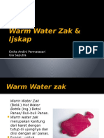 Warm Water Zak & Ijskap