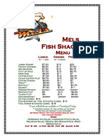 Mels Fish Shack: Lunch Dinner Per LB