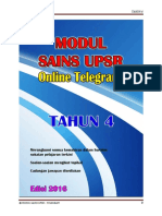 Modul Sains Upsr - Telegram - t4