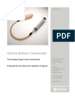 Uterine Baloon Tamponade FINAL