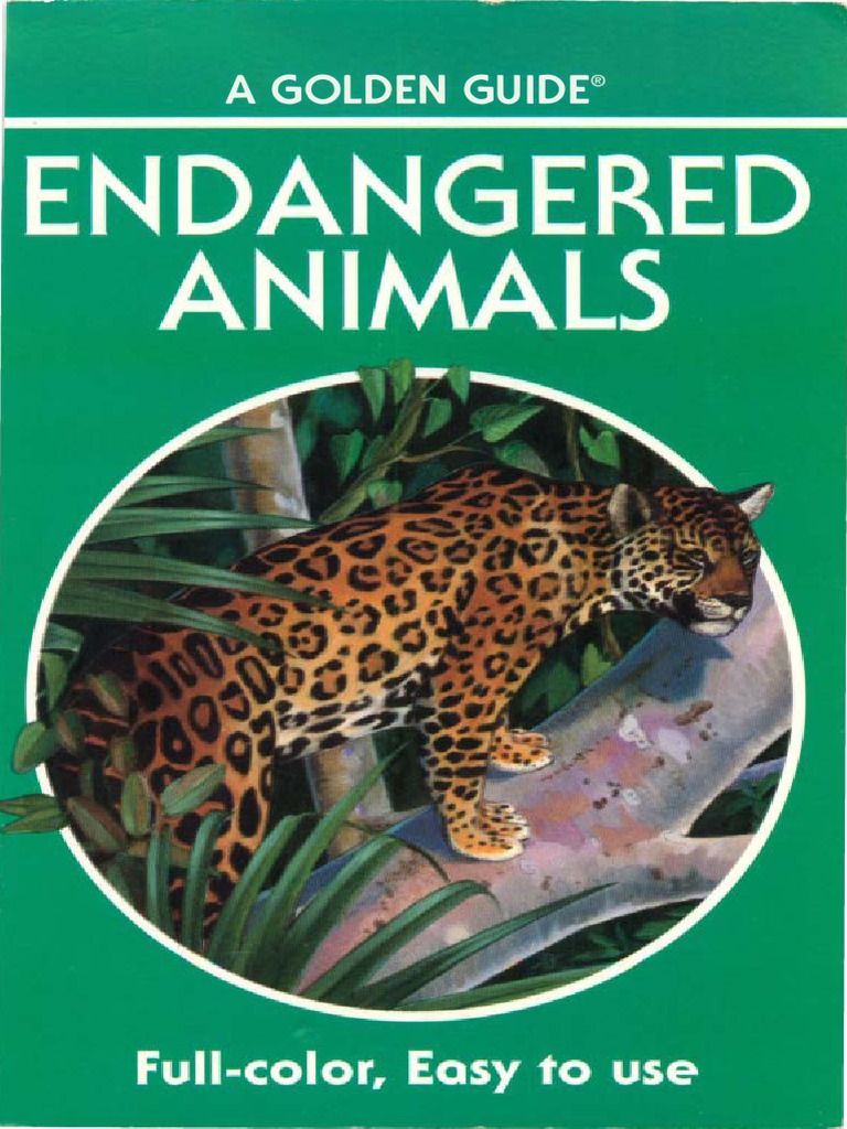 Endangered Animals - Golden Guide 1995 PDF | PDF | Grassland | Forests
