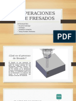 Operaciones de Fresados