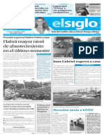 Edición Impresa El Siglo 04-09-2016