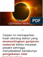 Cerpen Gerhana Manusia