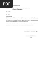 Surat Mengikuti Tender