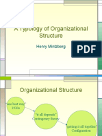 A Typology of Organizational Structure