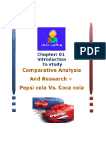 Pepsi vs Coca-Cola ratio analysis