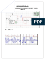 Experiment No: 09 Am and Ask Modulation Using Flywheel Tuned Curcuit