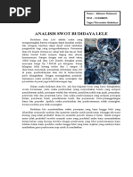 Download Tugas Wirausaha - Analisis SWOT Budidaya Ikan Lele by Julianur Rahmani SN322960668 doc pdf