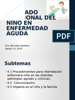 Unidad 4 Estado Emocional Del Niño en Enfermedad Aguda