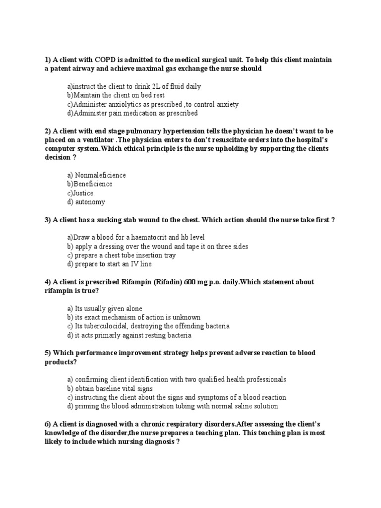 Dha Question Bank | PDF | Nursing | Tuberculosis