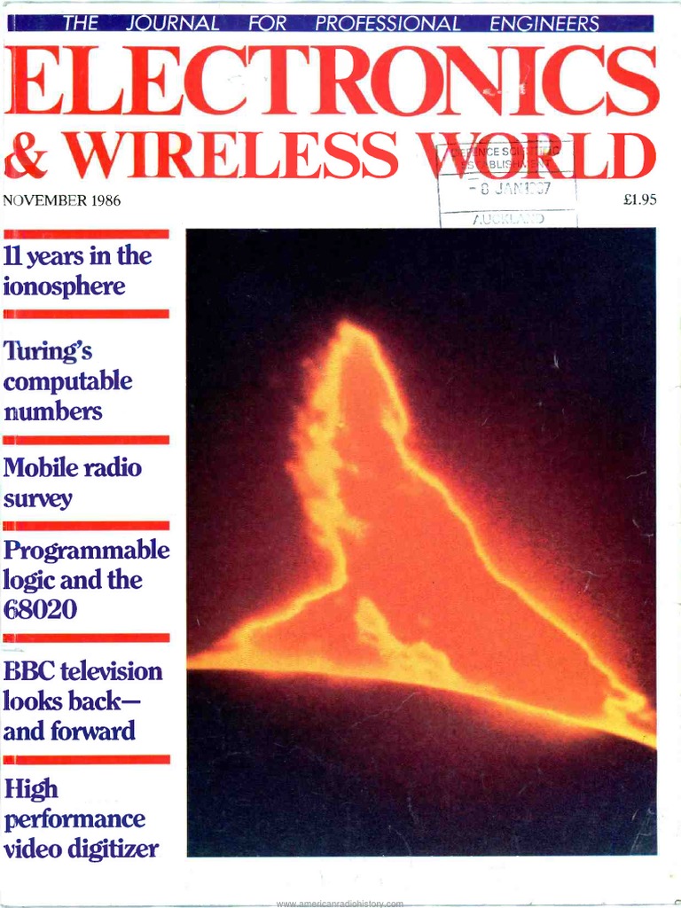 SONYウォークマンNW-ASS Wireless World 1986 11 | PDF | Radio | Cellular Network