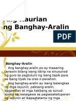 Kaurian NG Banghay-Aralin