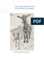 Miller Farm Cold Process Soap Pamphlet PDF