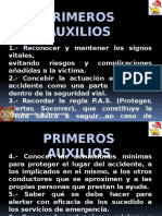 generalidades PRIMEROS AUXILIOS