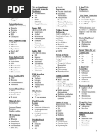 Usmle Step 1 Terms Resume