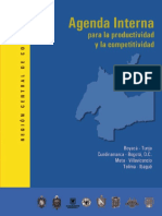 Agenda Interna Productividad