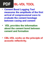 USIT Logging Tool: Cement Evaluation | PDF | Casing (Borehole) | Gases