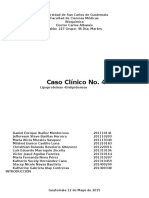 C.C. #4 Lipoproteinas Dislipidemia