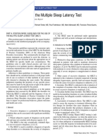 Clinical Use of the MSLT