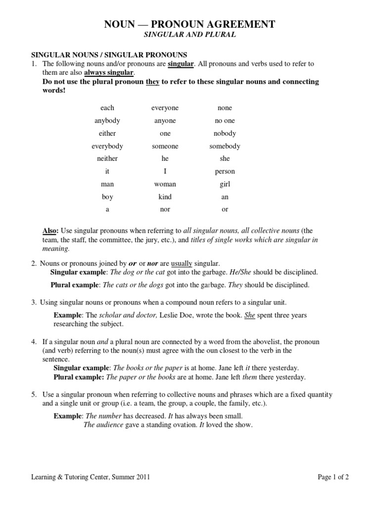 Final Exam Grammar 3 | PDF | Grammatical Number | Pronoun