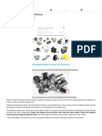 Complete Motor Guide For Robotics