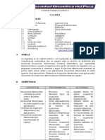 SILABO ECUACIONES DIFERENCIALES